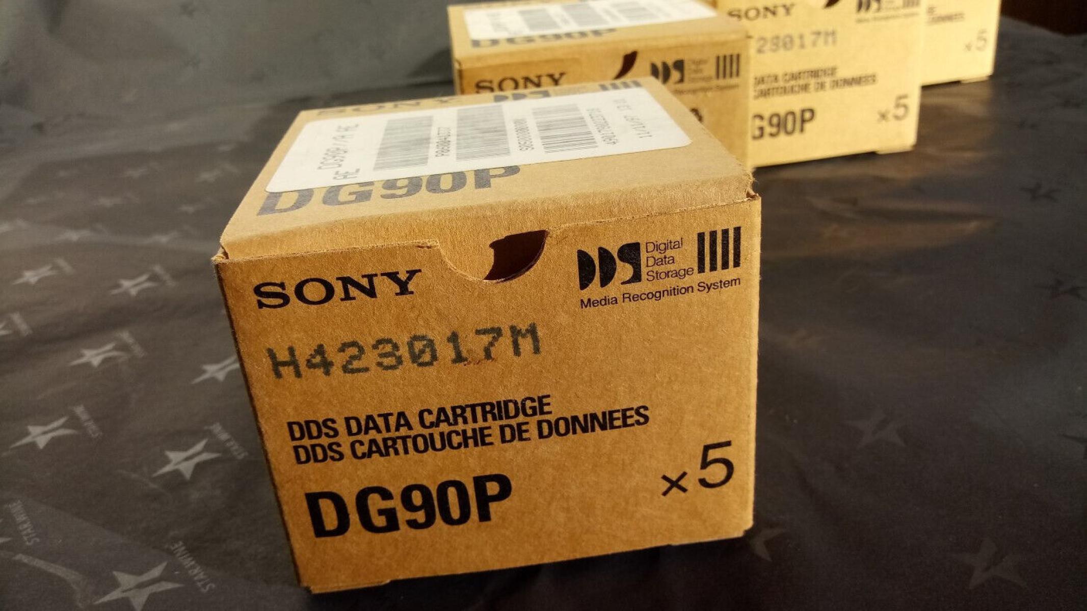 5 x Sony DG90P DDS Data Cartridge 2 GB 90m, € 29,- (8130 Frohnleiten)