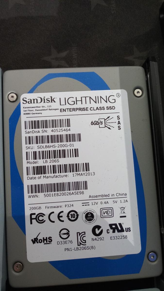 SSD 200 GB Sandisk Lightning LB 206S, € 149,- (8130 Frohnleiten)