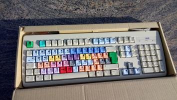 Logickeyboard Avid DV Express Keyboard QWERTZ PS/2